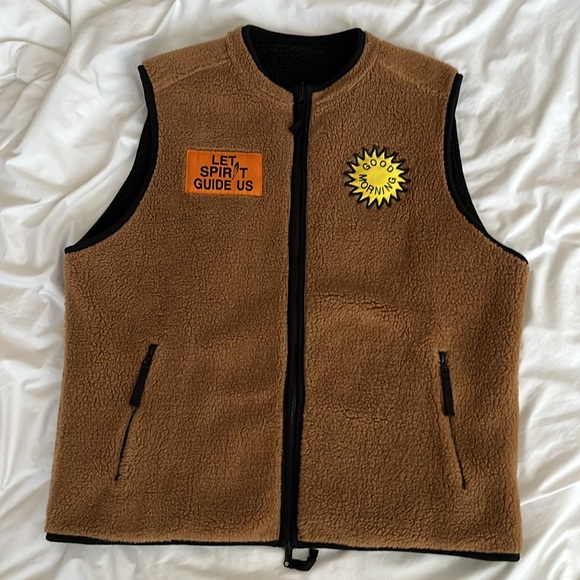 Good Morning Tape merch sleeveless vest reversible (men XL) - Picture 4 of 8